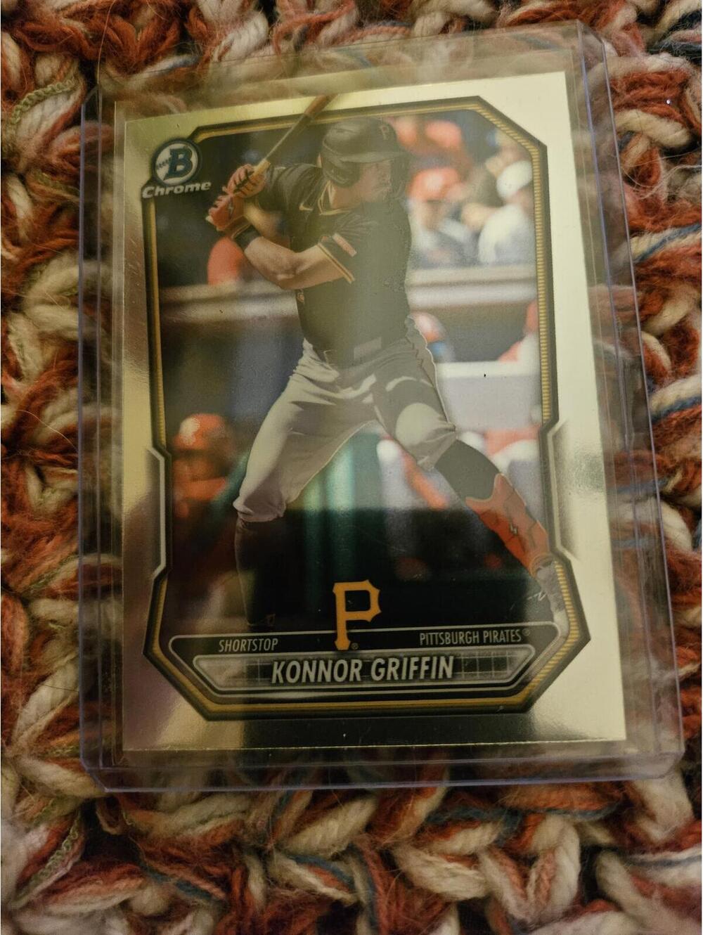 Ethan Holliday (RC) 1st Bowman 2026 Bowman #BP-1 - Colorado Rockies